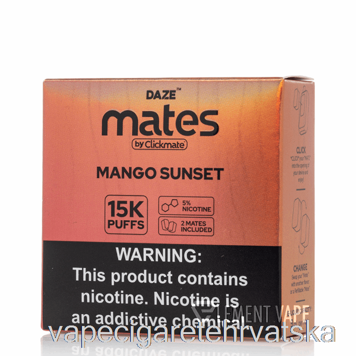 Vape Hrvatska 7 Daze Mate Mahune Mango Sunset